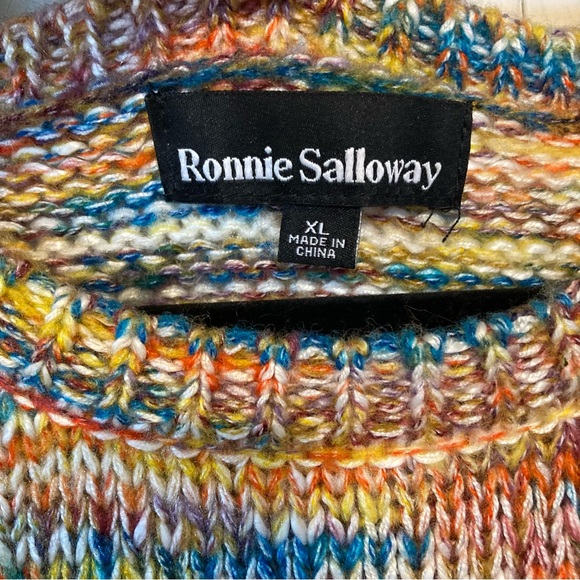 Ronnie Salloway multi color sweater - Picture 2 of 6